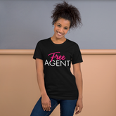 Free Agent (Unisex Fit Tee Shirt S-4XL) $25.00-$28.50