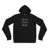 Black Smart Single Unisex Hoodie (S-2XL) $45.00-$46.50